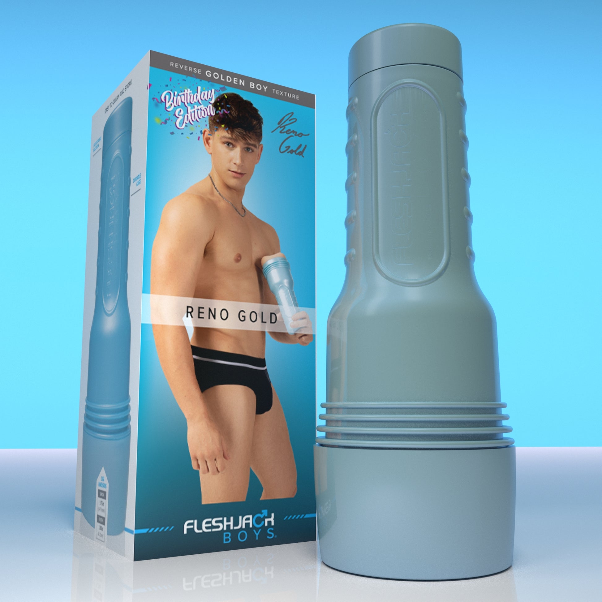 Reno Gold Birthday Cake Edition Stroker